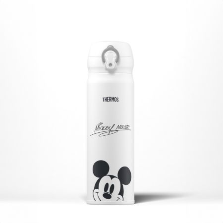 Direct Drink Flask 470ml Disney Mickey Mouse Signature